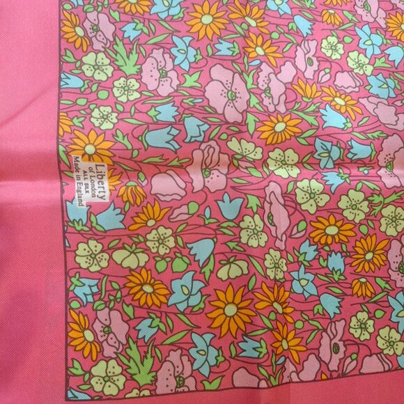 Liberty Vintage Silk Squares-4 - Picture 6 of 7